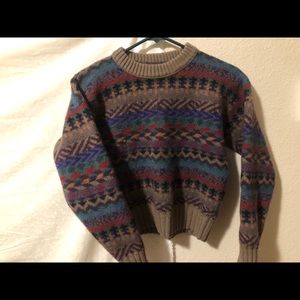 REI vintage sweater